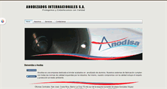 Desktop Screenshot of anodisa.com