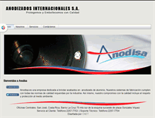 Tablet Screenshot of anodisa.com